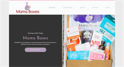 Desktop Screenshot of mamaboxes.com